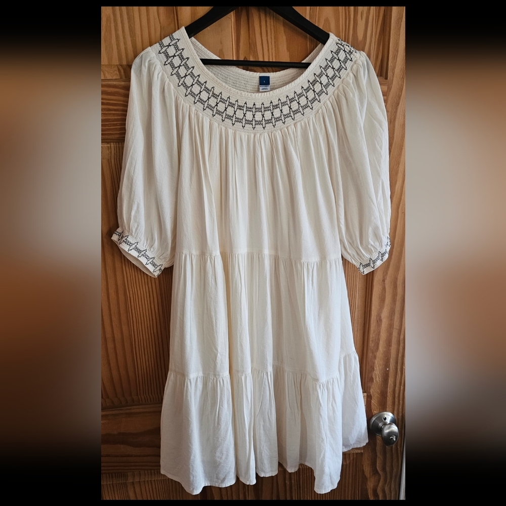 Old Navy summer cream dress